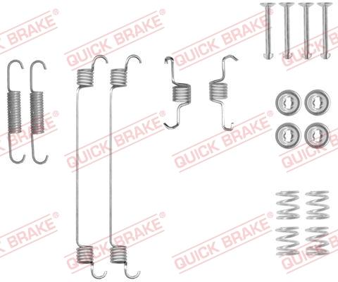 OJD Quick Brake 105-0018 - Accessory Kit, brake shoes parts5.com