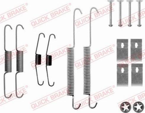 OJD Quick Brake 1050842 - Juego de accesorios, zapatas de freno parts5.com