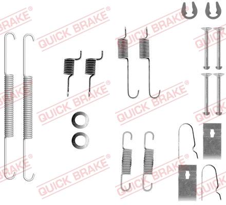 OJD Quick Brake 1050847 - Accessory Kit, brake shoes parts5.com