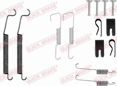 OJD Quick Brake 1050805 - Set accesorii, sabot de frana parts5.com