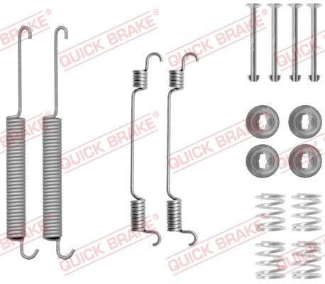 OJD Quick Brake 1050806 - Accessory Kit, brake shoes parts5.com