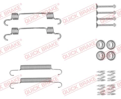 OJD Quick Brake 105-0887 - Set accesorii, saboti frana parcare parts5.com