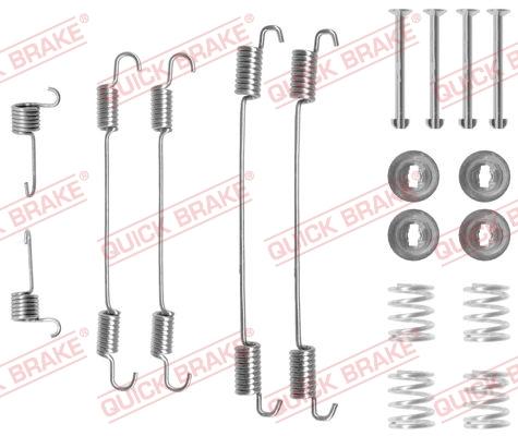 OJD Quick Brake 1050750 - Tartozékkészlet, fékpofa parts5.com