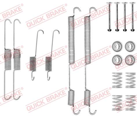 OJD Quick Brake 1050753 - Aksesuar seti, Fren pabucu parts5.com