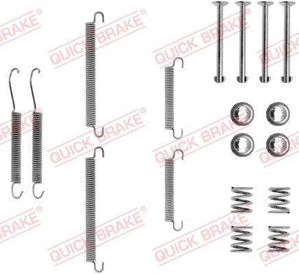 OJD Quick Brake 105-0713 - Set accesorii, saboti frana parcare parts5.com