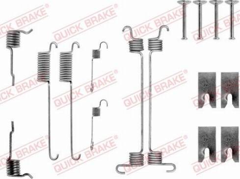 OJD Quick Brake 1050731 - Set accesorii, sabot de frana parts5.com