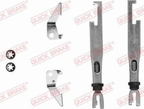 OJD Quick Brake 102 53 001 - Set placute frana,frana disc parts5.com