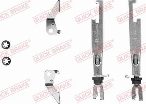 OJD Quick Brake 102 53 003 - Set placute frana,frana disc parts5.com