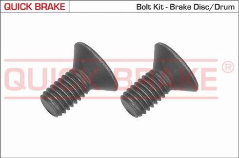 OJD Quick Brake 11665K - Surub, disc frana parts5.com