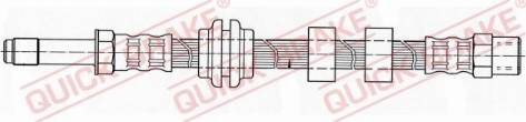 OJD Quick Brake 32.937 - Furtun frana parts5.com