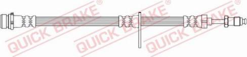 OJD Quick Brake 32.701 - Brake Hose parts5.com