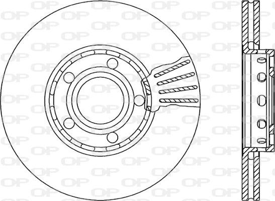 Febi Bilstein 08352 - Δισκόπλακα parts5.com