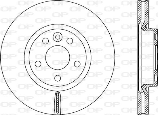 QUARO QD6766 - Bremsscheibe parts5.com