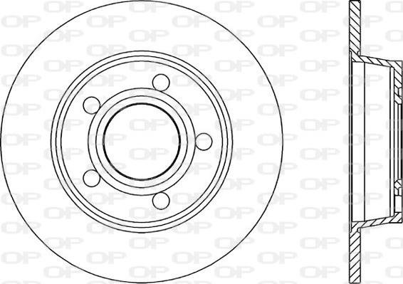 KRAFT AUTOMOTIVE 6050207 - Kočioni disk parts5.com