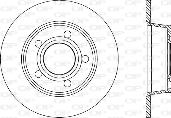 KRAFT AUTOMOTIVE 6050206 - Kočioni disk parts5.com