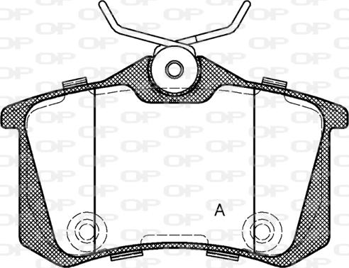 KRAFT AUTOMOTIVE 6010951 - Kit de plaquettes de frein, frein à disque parts5.com