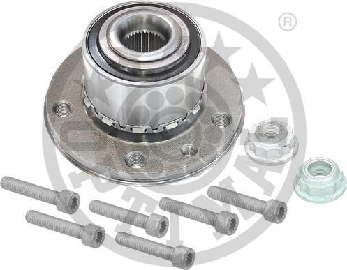 Optimal 100013 - Wheel hub, bearing Kit parts5.com