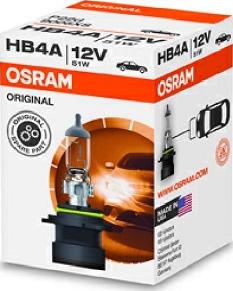 Osram 9006XS - Izzó, távfényszóró parts5.com