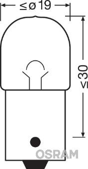 Osram 5627-02B - Bulb, indicator parts5.com