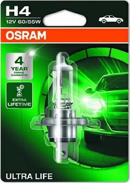 Osram 64193ULT-01B - Крушка с нагреваема жичка, фар за дълги светлини parts5.com