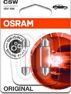 Osram 6418-02B - Lámpara , piloto de matrícula parts5.com