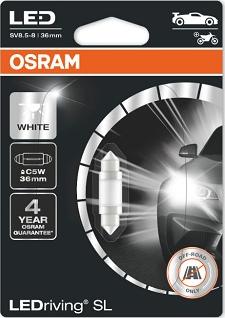 Osram 6418DWP-01B - Крушка с нагреваема жичка, светлини купе parts5.com