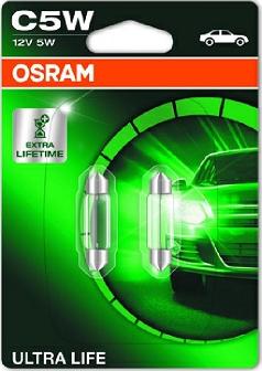 Osram 6418ULT-02B - Λυχνία, φωτ. πινακ. κυκλοφορίας parts5.com