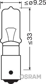 Osram 64136 - Polttimo, vilkkuvalo parts5.com