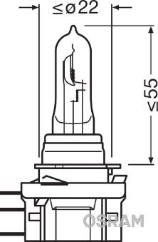 Osram 64176 - Λυχνία, μεγάλα φώτα parts5.com