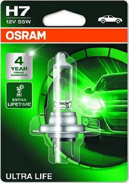 Osram 64210ULT-01B - Крушка с нагреваема жичка, фар за дълги светлини parts5.com