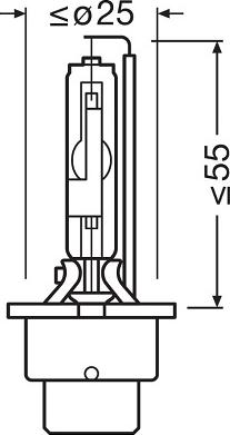 Osram 66440-1SCB - Bec, far faza lunga parts5.com