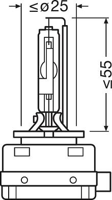 Osram 66340-1SCB - Лампа накаливания, фара дальнего света parts5.com