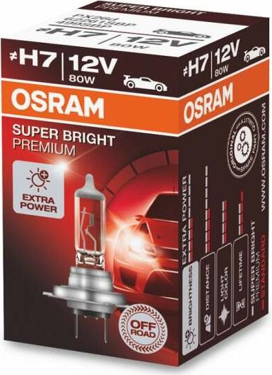 Osram 62261SBP - Ampul, uzun huzme far parts5.com