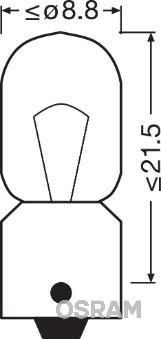 Osram 3930TSP - Ampoule, feu clignotant parts5.com