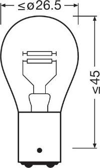 Osram 7537TSP - Ampul, sinyal lambası parts5.com