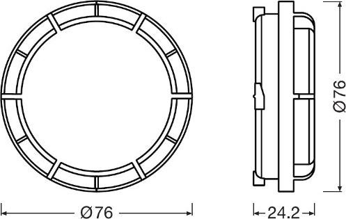 Osram LEDCAP06 - Cap, headlight parts5.com