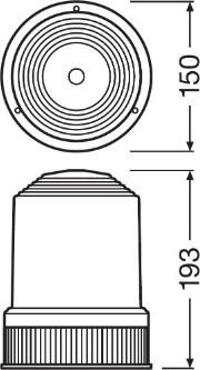 Osram RBL101 - Girofar parts5.com