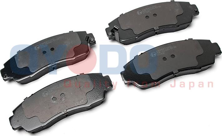 Oyodo 10H4047-OYO - Brake Pad Set, disc brake parts5.com