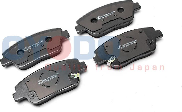 Oyodo 10H0339-OYO - Brake Pad Set, disc brake parts5.com