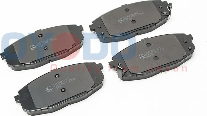 Oyodo 10H0325-OYO - Brake Pad Set, disc brake parts5.com