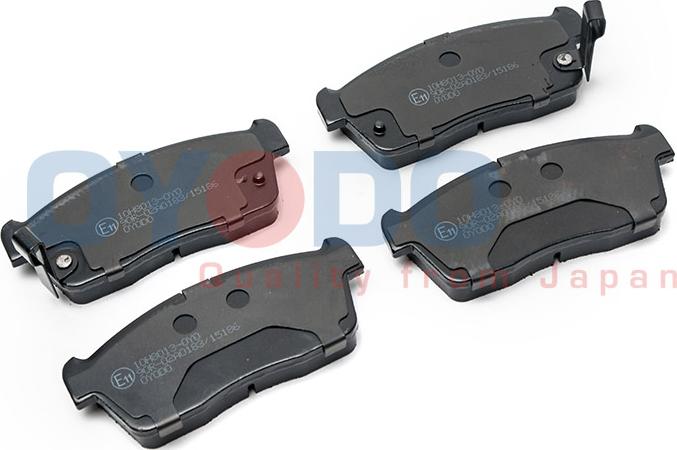 Oyodo 10H8013-OYO - Set placute frana,frana disc parts5.com