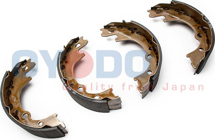 Oyodo 25H0306-OYO - Garnitura zavorne celjusti parts5.com