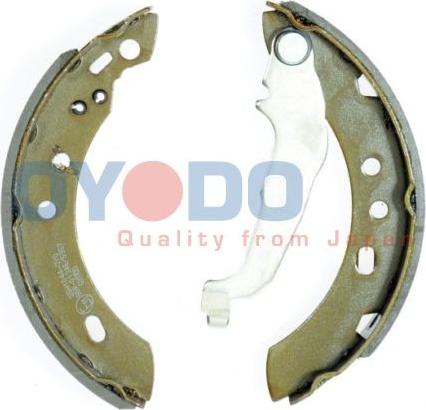 Oyodo 25H1044-OYO - Garnitura zavorne celjusti parts5.com