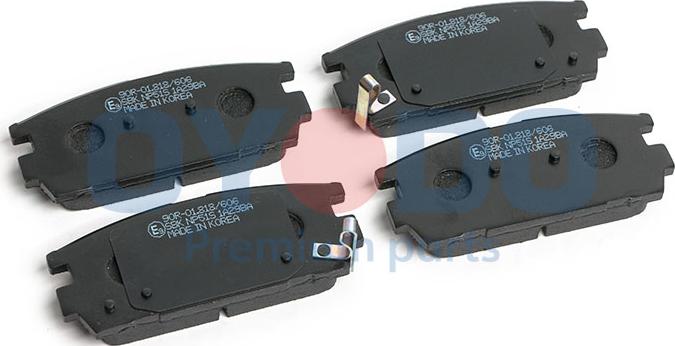 Oyodo 20H0506-OYO - Brake Pad Set, disc brake parts5.com