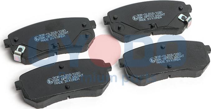 Oyodo 20H0307-OYO - Brake Pad Set, disc brake parts5.com