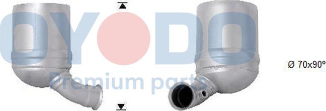 Oyodo 20N0012-OYO - Filter za saje / delce, izpusna naprava parts5.com