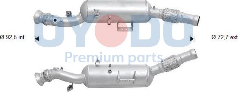 Oyodo 20N0137-OYO - Soot / Particulate Filter, exhaust system parts5.com