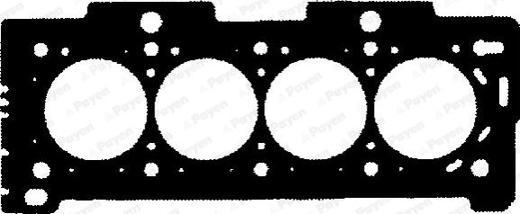 Payen BY180 - Garnitura, chiulasa parts5.com