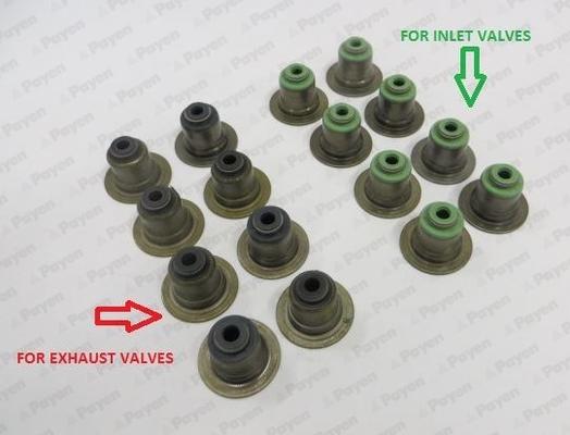 Payen HR5063 - Seal Set, valve stem parts5.com