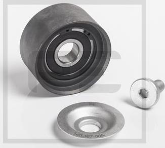 PE Automotive 140.367-00A - Deflection / Guide Pulley, v-ribbed belt parts5.com